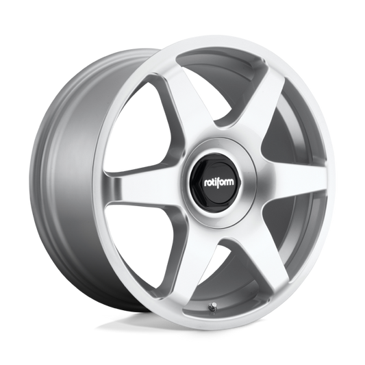 Rotiform R114 SIX Wheel 19x8.5 Blank 35 Offset - Gloss Silver