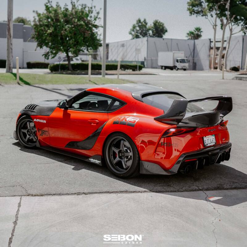 Seibon 2020+ Toyota GR Supra Carbon Fiber Rear Roof Spoiler