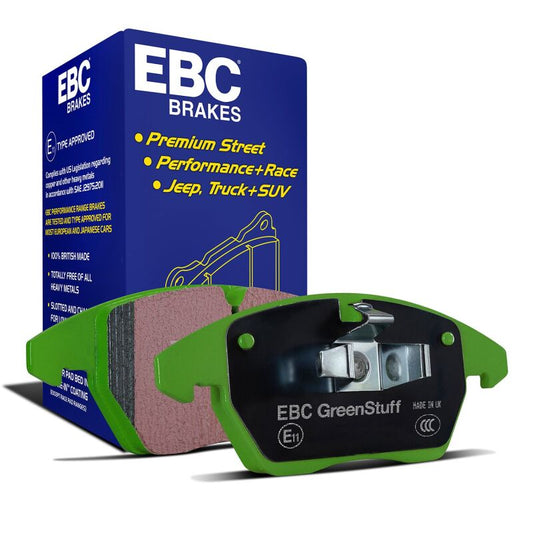 EBC 68-83 Fiat 124 1.6 Greenstuff Front Brake Pads