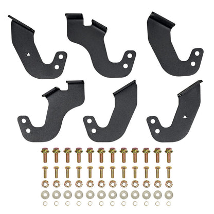 Westin 24-26 Toyota Land Cruiser Outlaw Drop Nerf Step Bars Textured Black