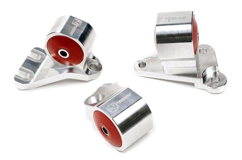 Innovative 92-95 Civic H-Series Silver Aluminum Mounts 85A Bushings