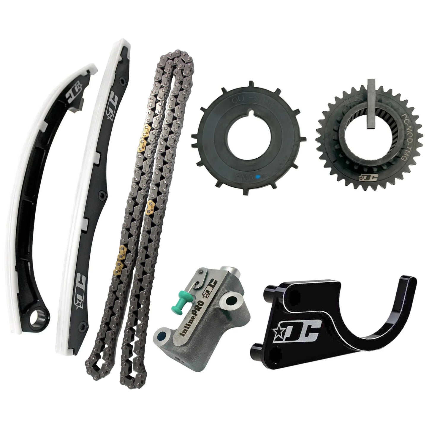 Drag Cartel - K-Series Timing Chain Guide Combo with Chain