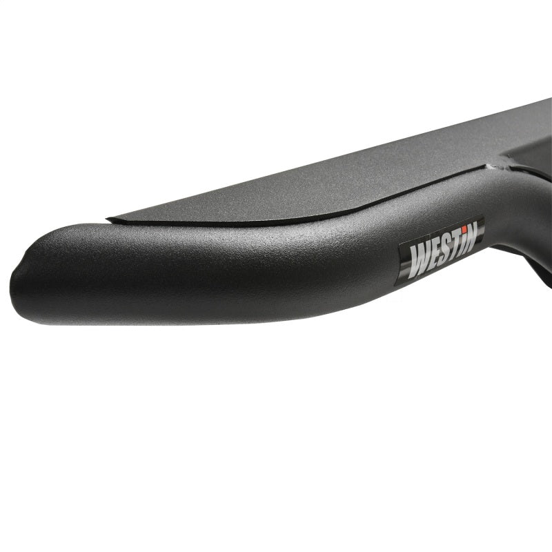 Westin 19-22 Chevrolet Silverado / GMC Sierra Crew Cab Outlaw Nerf Step Bars - Textured Black