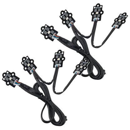 Oracle 20-21 Chevy Silverado 2500 RGB+W Headlight DRL Kit - w/ Simple Controller