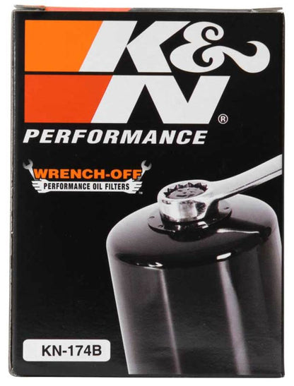K&N Oil Filter 08-17 Harley-Davidson VRSCDX Night Rod Special 76 CI 3in OD x 3.844in Height