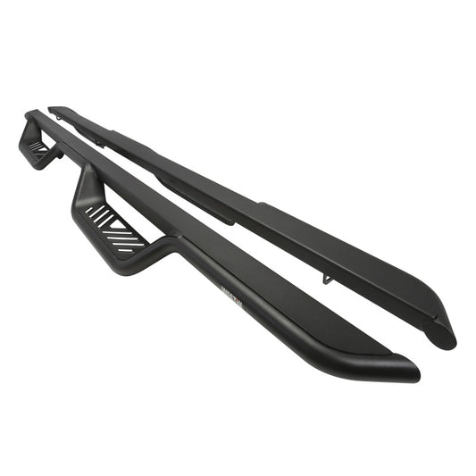 Westin 07-21 Toyota Tundra CrewMax Outlaw Drop Nerf Step Bars - Textured Black