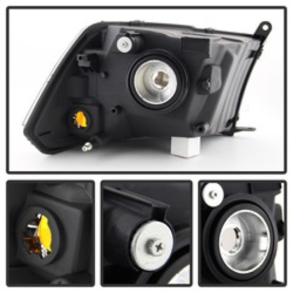 xTune Dodge Ram 1500 09-12 ( Non Quad Headlights ) Crystal Headlights Chrome HD-JH-DR09-AM-C