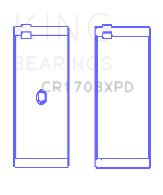 King Engine Bearings Chevrolet Custom Honda Journal 1.888 CB1663H version Pre-doweled