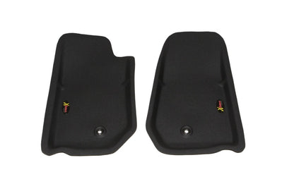 Lund 07-10 Jeep Wrangler Catch-All Xtreme Front Floor Liner - Black (2 Pc.)