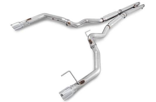 AWE Tuning S550 Mustang GT Cat-Back Exhaust - Track Edition (Chrome Silver Tips)