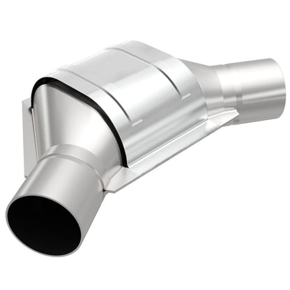 MagnaFlow Universal Catalytic Converter 2.00 Angled In / Out OEM