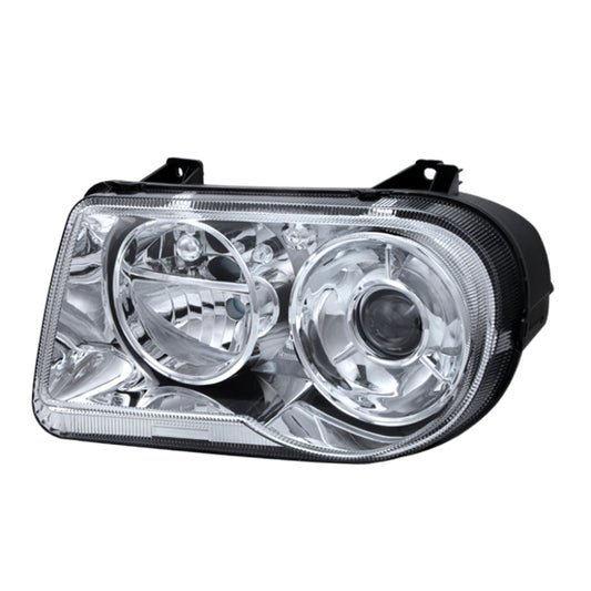 Xtune Chrysler 300C w/ Halogen Projection Style Only 05-10 Headlights Left HD-JH-C300C-OEM-L