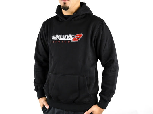 Skunk2 Embroidered Logo Hooded Sweatshirt - XXL (Black)