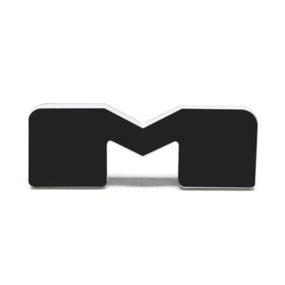 ORACLE Lighting Universal Illuminated LED Letter Badges - Matte Blk Surface Finish - M
