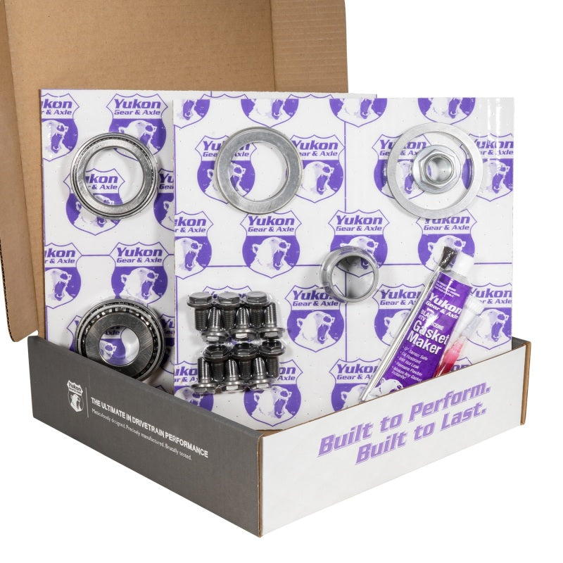 Yukon Gear Ring & Pinion Gear Kit Front & Rear for Toyota 8.75/8IFS Diff (A/T w/E-Locker) 5.29 Ratio