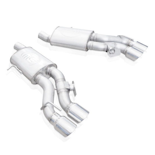 Stainless Works 2016-18 Cadillac CTS-V Sedan Axle Back System Dual-Mode Turbo Mufflers 4in Tips