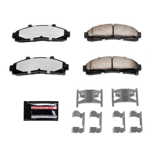 Power Stop 95-01 Ford Explorer Front Z36 Truck & Tow Brake Pads w/Hardware