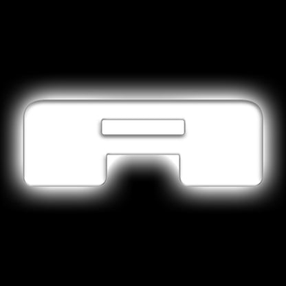 ORACLE Lighting Universal Illuminated LED Letter Badges - Matte Wht Surface Finish - A