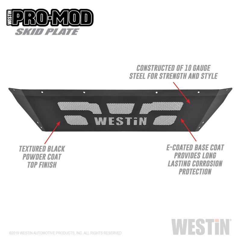 Westin 10-19 Dodge Ram 2500/3500 (Old Body Style) Pro-Mod Skid Plate