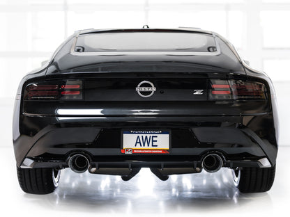 AWE Tuning 2023 Nissan Z RZ34 RWD Touring Edition Cat-Back Exhaust System w/ Chrome Silver Tips
