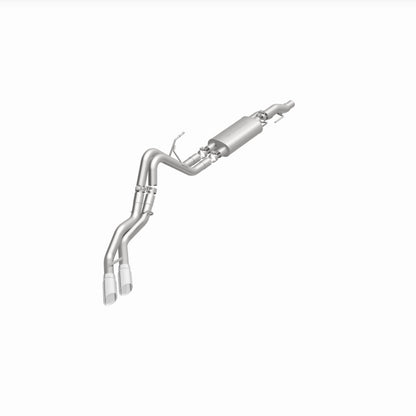 MagnaFlow 11 Ford F-150 3.7L/5.0L/6.2L SS Catback Exhaust Dual Same Side Exit w/ 3.5in SS Tips