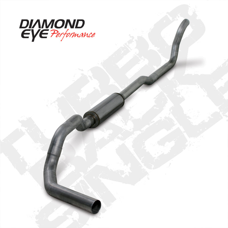 Diamond Eye KIT 4in Turbo Back Single SS DDG2X4 89-93 Dodge 5.9L Cummins 2500/3500