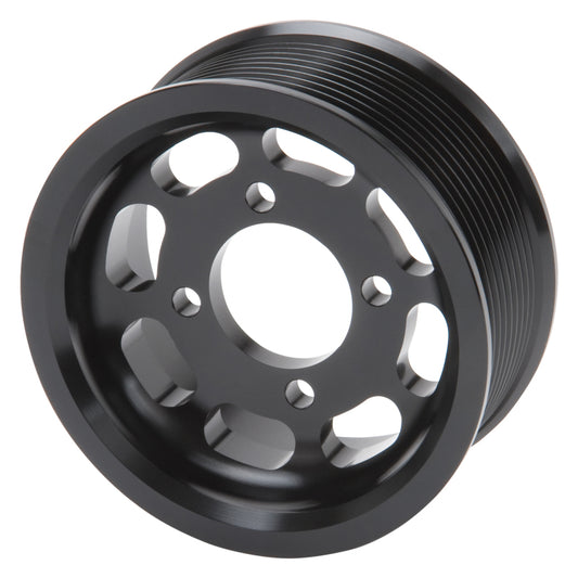 Edelbrock Pulley Enforcer 10 Rib 3 875In Black