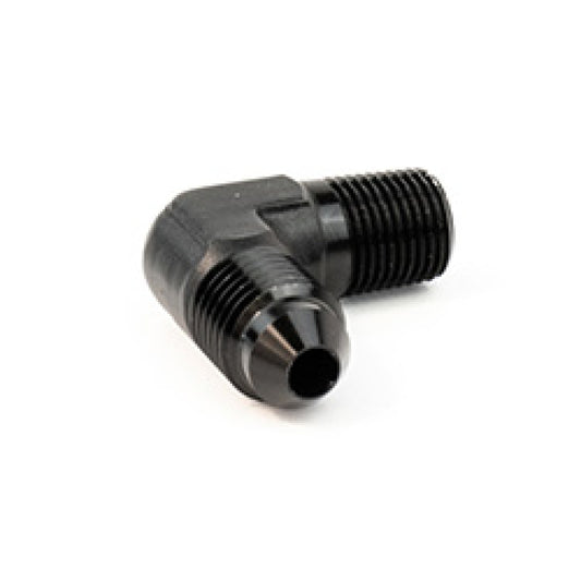 Snow Performance 1/8in NPT to 4AN Elbow Water Fitting (Black)