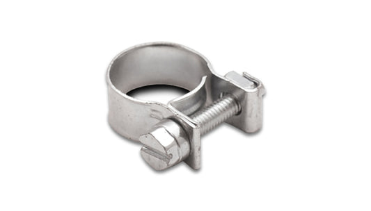 Vibrant Fuel Injector Style Mini Hose Clamps 12-14mm clamping range Pk of 10 Zinc Plated Mild Steel