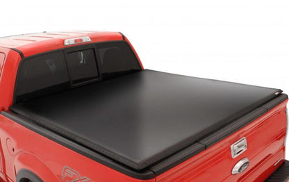 Lund 05-17 Nissan Frontier (5ft. Bed w/o Utility Track) Genesis Tri-Fold Tonneau Cover - Black