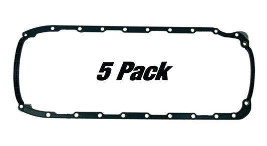 Moroso Chevrolet Big Block Mark IV Oil Pan Gasket - One Piece - Reinforced Steel (5 Pack)