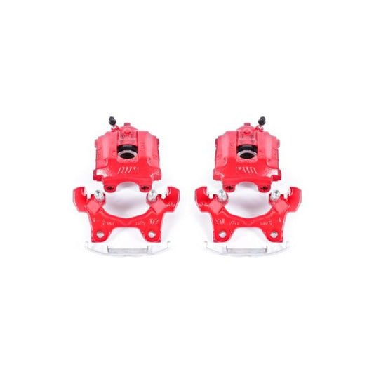 Power Stop 95-99 BMW M3 Rear Red Calipers w/Brackets - Pair