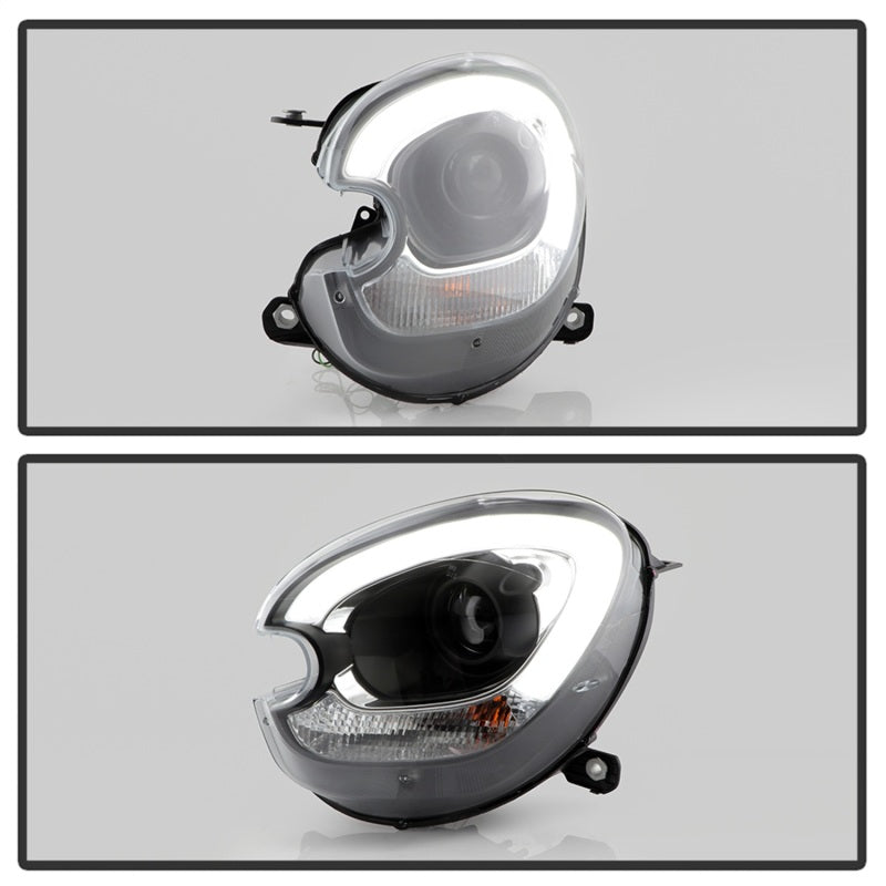Spyder Mini Countryman 11-16 V2 Xenon/HID Only Projector Headlights - Black PRO-YD-MCO11HID-BK