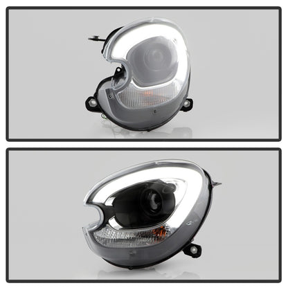 Spyder Mini Countryman 11-16 V2 Xenon/HID Only Projector Headlights - Black PRO-YD-MCO11HID-BK