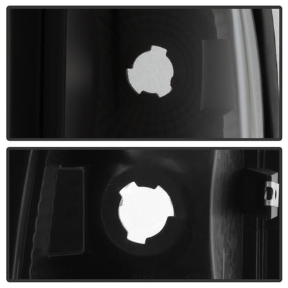 xTune Dodge Ram 1500/2500/3500 94-01 Euro Style Tail Lights Black ALT-ON-DRAM94-BK