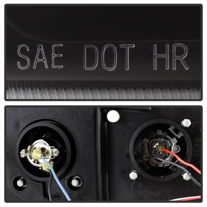 Spyder Chevy Silverado 1500 03-06 Projector Headlights CCFL Halo LED Blk High H1 PRO-YD-CS03-CCFL-BK