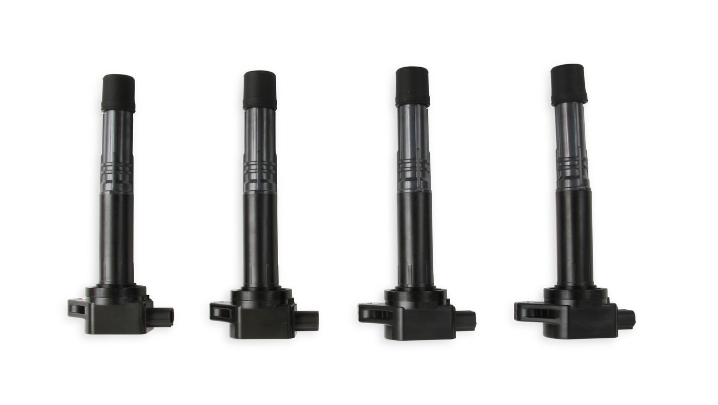 Accel - Ignition Coil - 2008-2015 Honda And Acura 2.4L, 4-Cylinder, Black, 4-Pack