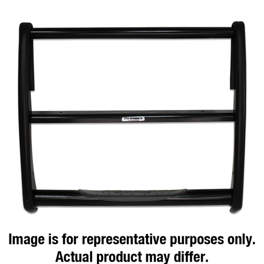 Go Rhino 06-10 Ford Explorer 3000 Series StepGuard - Black (Center Grille Guard Only)