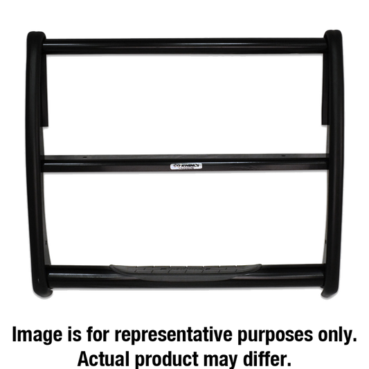 Go Rhino 07-14 Ford Expedition 3000 Series StepGuard - Black (Center Grille Guard Only)