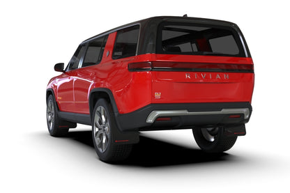 Rally Armor 22-26 Rivian R1S Black UR Mud Flap w/Red Logo