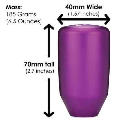 Acuity - ESCO-T6 Shift Knob in Satin Purple Finish (M10X1.5)