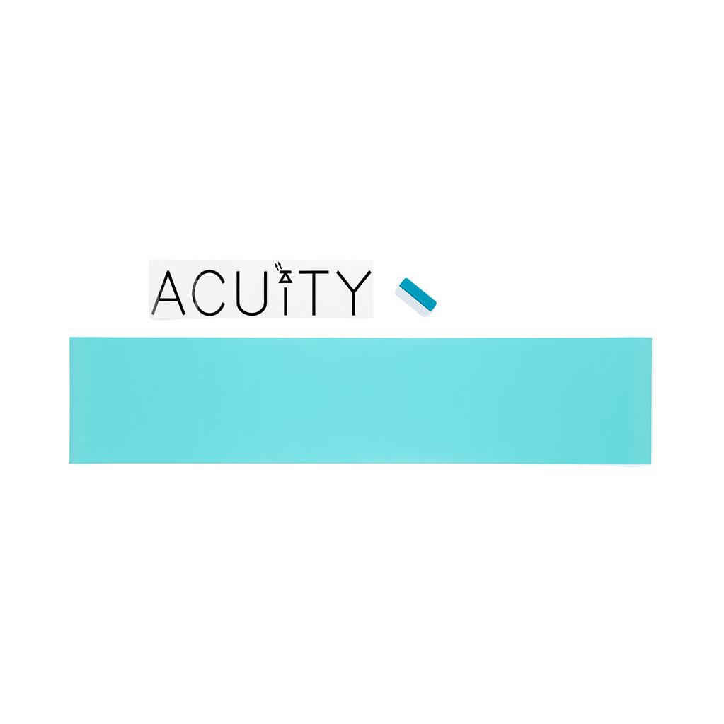 Acuity - Matte Teal Windshield Banner