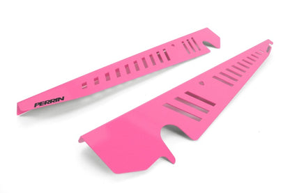 PERRIN 15-21 Subaru WRX/STI Fender Shroud Set - Hyper Pink