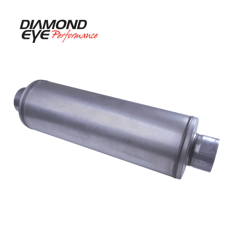 Diamond Eye Muffler 5in LOUVERED
