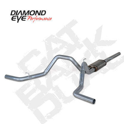 Diamond Eye KIT 3in Catback DUAL GAS SS FORD 5.4L F150 04-08