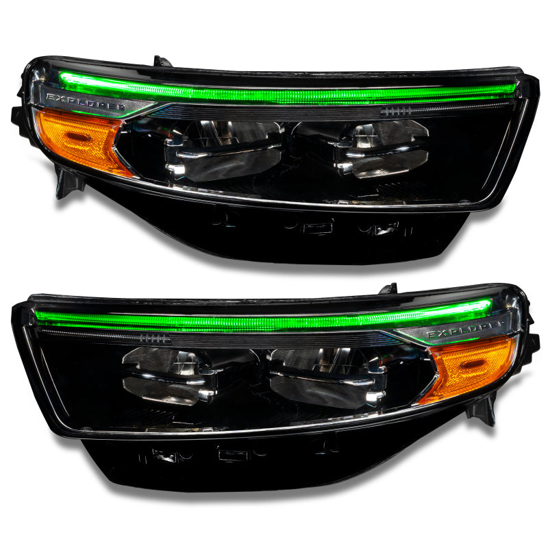 Oracle 20-22 Ford Explorer Dynamic RGB Headlight DRL Kit - - w/ 2.0 Controller
