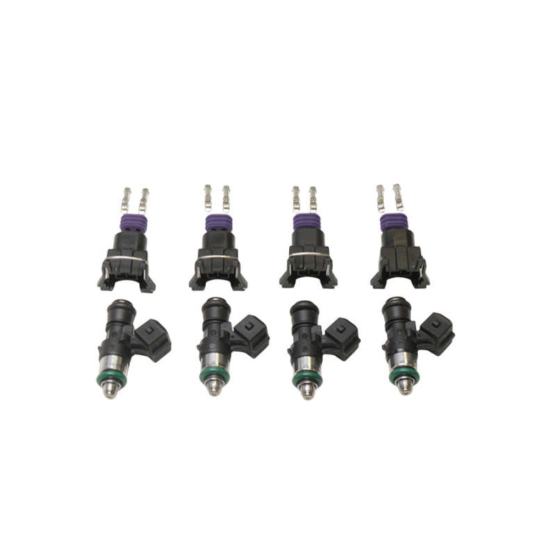 DeatschWerks Set of 4 1500cc/min For The Fitech/Holley Sniper TBI Units