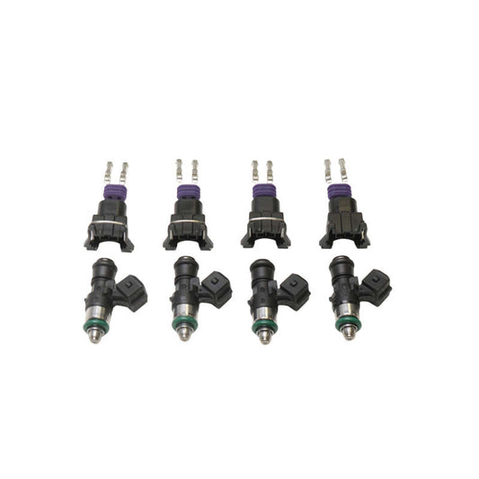 DeatschWerks Set of 4 1500cc/min For The Fitech/Holley Sniper TBI Units