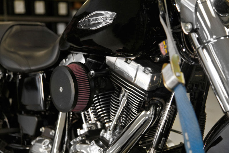 K&N 99+ Harley-Davidson Street Metal Intake System - Hammer Black