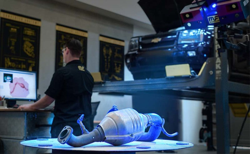 MagnaFlow Direct Fit Catalytic Converter OEM 2008-2012 Scion L4 1.8L Underbody